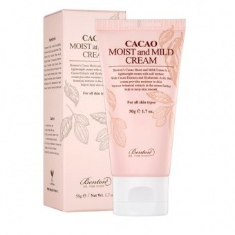 BENTON Vyživující pleťový krém Cacao Moist and Mild Cream 50g