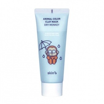 SKIN79 Hydratační krémová pleťová maska Animal Color Clay Mask Dry Monkey 70ml
