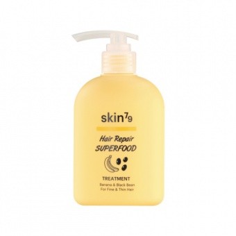 SKIN79 Kondicionér pro jemné a řídké Hair Repair Superfood Treatment Banana & Black Bean 230ml