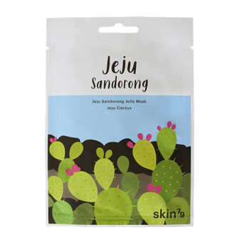 SKIN79 Revitalizační látková maska s kaktusem Jeju Sandorong Jelly Mask – Jeju Cactus 33 ml