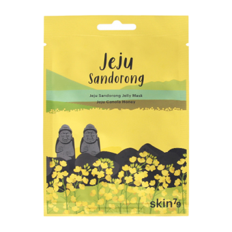 SKIN79 Vyživující látková maska s medem Jeju Sandorong Jelly Mask – Jeju Canola Honey 33 ml