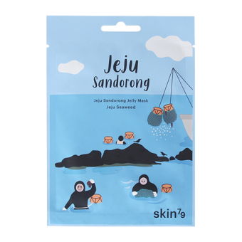 SKIN79 Omlazující látková maska z mořských řas Jeju Sandorong Jelly Mask – Jeju Seaweed 33 ml