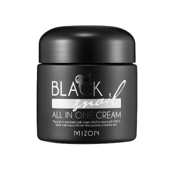 MIZON Silně regenerační krém na obličej s hlemýždím slizem Black Snail All In One Cream 75ml