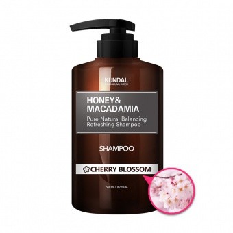 KUNDAL Šampon s květy višní Honey&Macadamia Shampoo Cherry Blossom 500ml