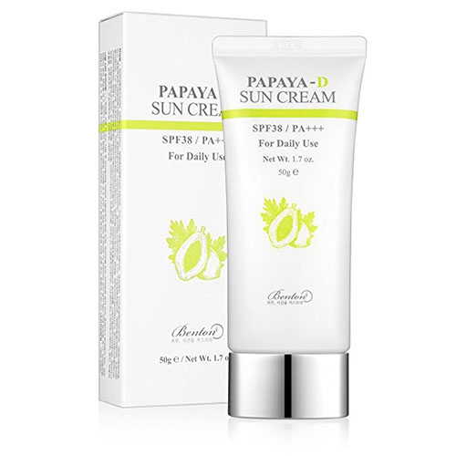 BENTON Ochranný sluneční krém Papaya-D Sun Cream SPF38 / PA+++ 50g