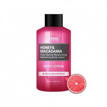 KUNDAL Tělový balzám s růžovým grapefruitem Honey&Macadamia Body Lotion Pink Grapefruit 100ml