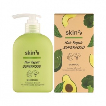 SKIN79 Šampon pro poškozené vlasy Hair Repair Superfood Shampoo Avocado & Broccoli 230ml