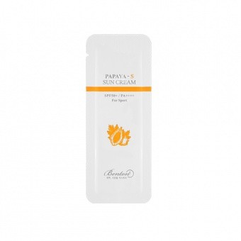 BENTON Ochranný sluneční krém Papaya-S Sun Cream SPF50+ PA++++ 1,2g TESTER
