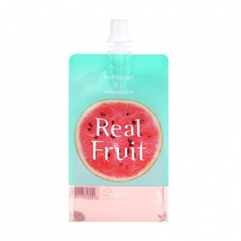 SKIN79 Hydratační zklidňující gel MELOUN Real Fruit Soothing Gel Watermelon 300g