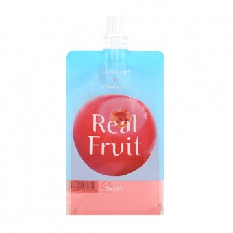 SKIN79 Osvěžující revitalizační gel BRUSINKA Real Fruit Soothing Gel Cranberry 300g