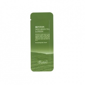BENTON Hydratační emulze Deep Green Tea Lotion 1,2g TESTER
