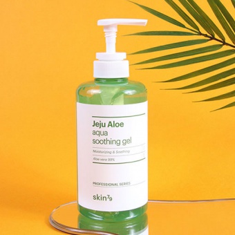 SKIN79 Professional Series zklidňující gel s aloe vera Aloe Aqua Soothing Gel 99% Pumpička 500g
