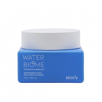 SKIN79 Noční krém s probiotiky a prebiotiky Water Biome Hydra NIGHT Back Up Cream 50 ml