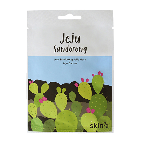 SKIN79 Revitalizační látková maska s kaktusem Jeju Sandorong Jelly Mask – Jeju Cactus 33 ml