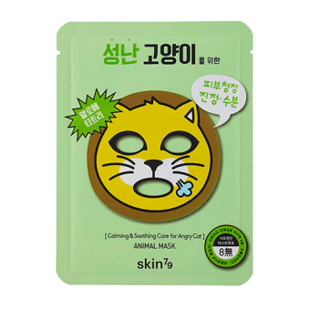 SKIN79 Zklidňující pleťová maska Animal Mask - For Angry Cat 23g
