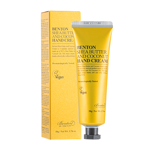 BENTON Regenerační krém na ruce Shea Butter and Coconut Hand Cream 50g