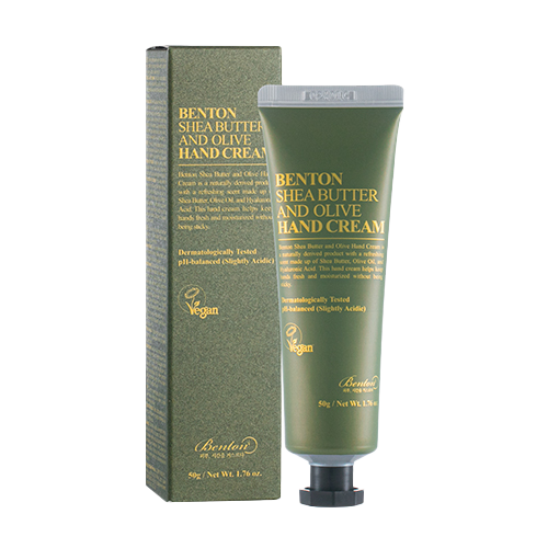 BENTON Regenerační krém na ruce Shea Butter and Olive Hand Cream 50g