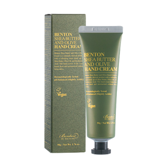 BENTON Regenerační krém na ruce Shea Butter and Olive Hand Cream 50g