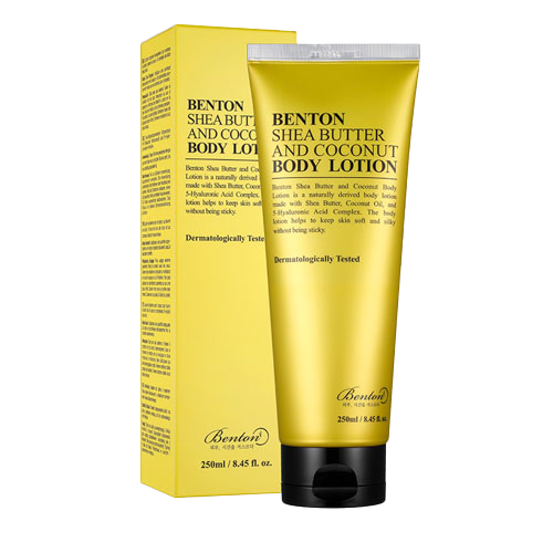 BENTON Hydratační tělový balzám Shea Butter and Coconut Body Lotion 250ml