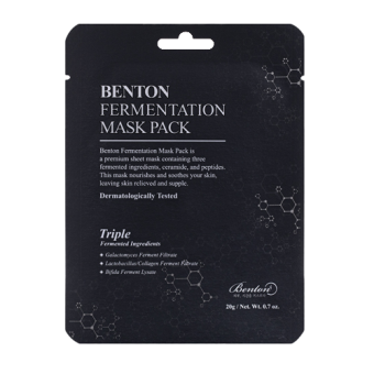BENTON Vyživující látková pleťová maska Fermentation Mask Pack 20g