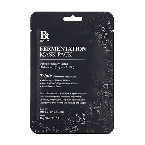 BENTON Vyživující látková pleťová maska Fermentation Mask Pack 20g