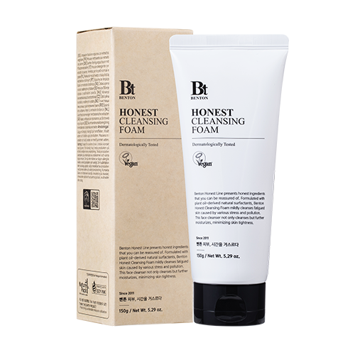 BENTON Čistící pěna na obličej Honest Cleansing Foam 150g